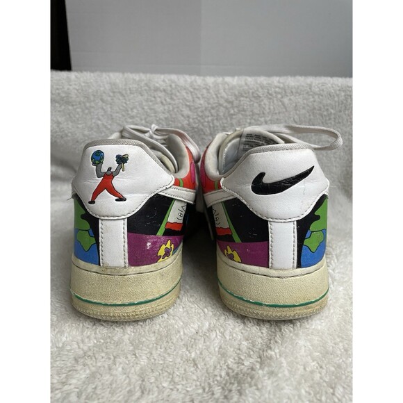 Nike Air Force 1 Men’s Flyleather X Ruohon Wang QS CZ3990-900 Authentic SZ 9.5US main image 10